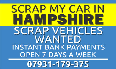 Scrap Your Car in Hampshire