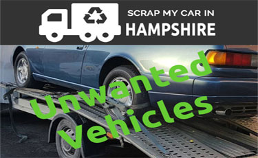 Scrap Your Unwanted Vehicles in Hampshire